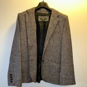 Eddie Bauer, Black Wool Blazer, Large, Size 14